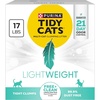 image:imagePurina Tidy Cats LightWeightFree and Clean Unscented MultiCat Clumping 999 Percent Dust Free Cat Litter  17 lb Box17 Pound Pack of 1